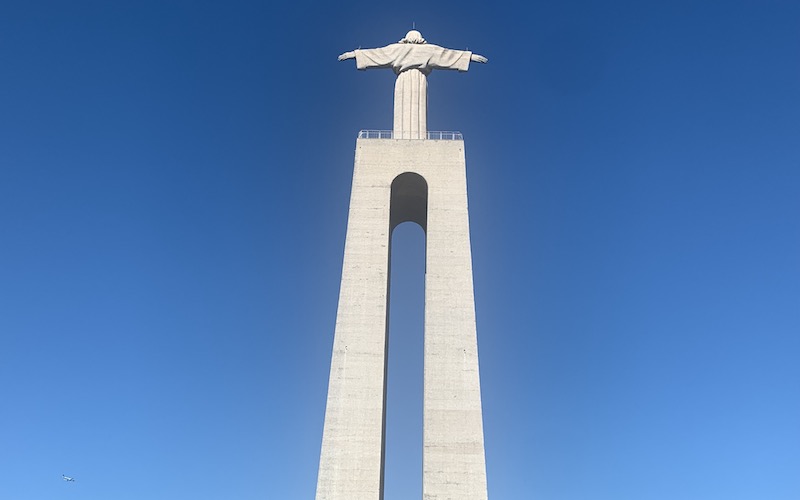 Christ statue in Lisbon