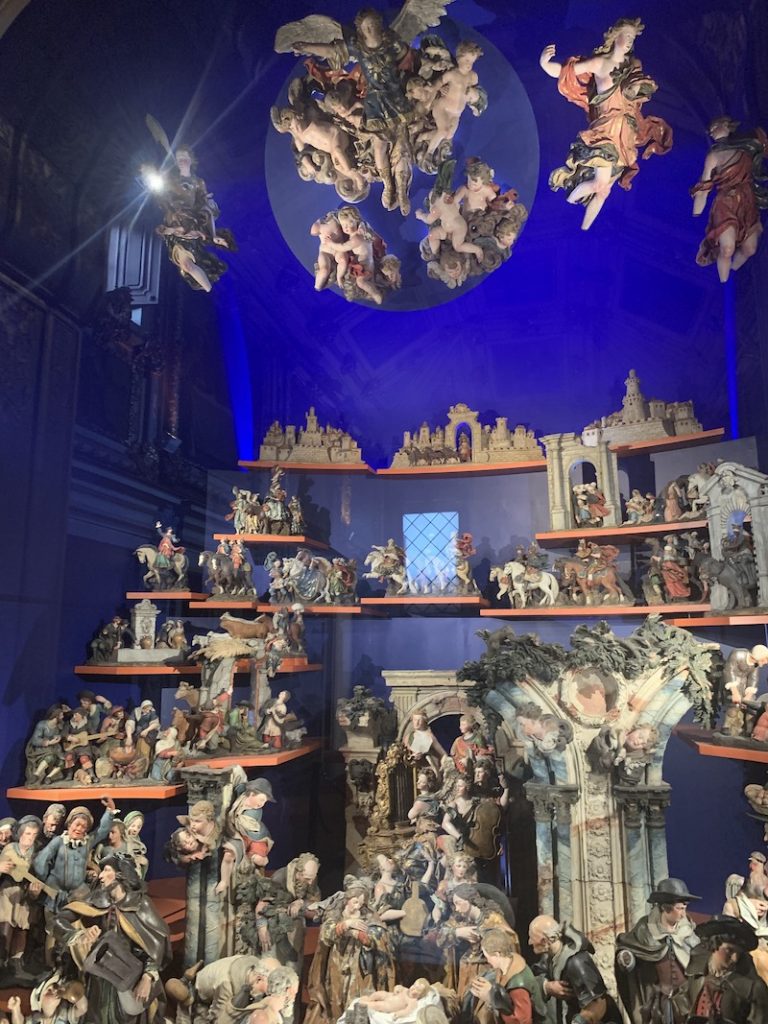 Nativity in Santo Antonio room museu nacional do azulejo